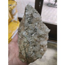 Best Bioenerji Taş Terapi Epidotlu Kristal Kuvars Ham Kayaç – Doğal Kristal Mineral Kayaç