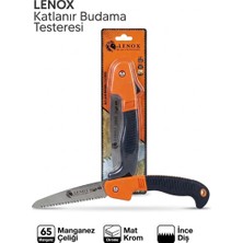Lenox Katlanır Budama Testeresi 180 mm - Mangan Çelik Kamp ve Bahçe Testeresi (Lnx 320)