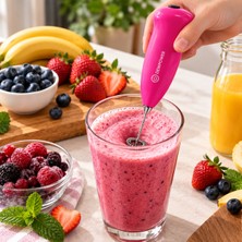 Mianna Pilli Süt Köpürtücü Yumurta Çırpıcı Mini Mikser Kahve Köpürtücü Karıştırıcı