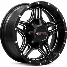 Dpr 5133 17X8.5 6X139.7 Et-10 Matte Black/grey Coating