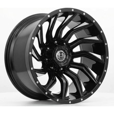 Black Wolf 1164 20X12 6X139.7 Et-44 Bf/milling