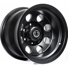 Black Wolf 157 15X10 6X139.7 Et-44 Matte Black