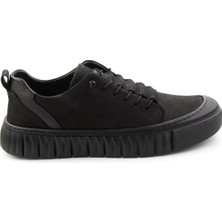 Bambi Black Genuine Leather Men's Casual Shoes E01438082501