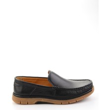 Bambi Black Genuine Leather Men's Casual Shoes E01076380543