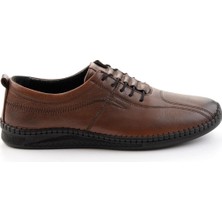 Bambi Tan Genuine Leather Men's Casual Shoes E01700500003