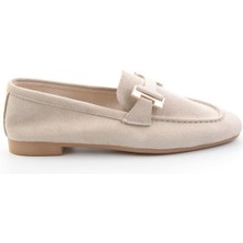 Bambi Beige Women's Loafers K01688012272