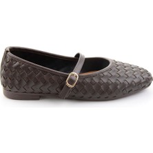 Bambi Brown Women's Ballet Flats K01503728209