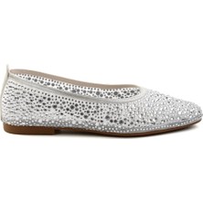 Bambi Silver Women's Ballet Flats K01727062638