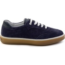 Bambi Blue Genuine Leather Men's Casual Shoes E01084441202