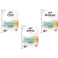3D Yayınları AYT 2024 Fizik Kimya Biyoloji Deneme Seti Üniversite Hazırlık Sınavı İçin
