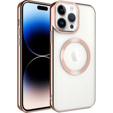 Die Grup Renkli Şeffaf Kılıf, Magsafe Wireless Şarj ve Kamera Koruma ile