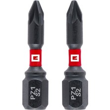 Die Grup Çift Torsiyonlu Darbeli Bit Seti, 2 Parça, 30 mm Pz1, Yüksek Kalite