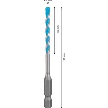 Die Grup Çok Amaçlı Delme Ucu 4X45X90 Mm, Farklı Malzemelerde Kullanım
