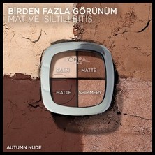 Die Grup Dörtlü Far ve Yanak Ürünü, 03 Autumn Nude