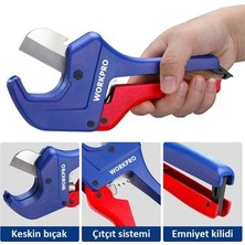 Die Grup 42MM Profesyonel Pprc Plastik Boru Kesme Aracı Yüksek Kalite