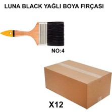 Die Grup No 4 Yağlı Boya Fırçası, 12 Adet Toptan Set