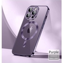 Die Grup Magsafe Şarj Destekli Şeffaf Kılıf ile iPhone 14 Pro Max