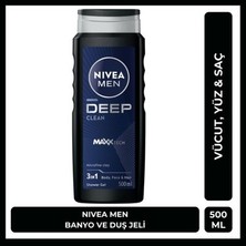 Die Grup 3ü1 Arada Pratik Duş Jeli, 500 Ml, Vücut, Saç ve Yüz Için