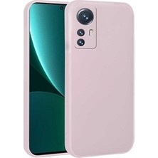 Die Grup Yumuşak Silikon Kılıf, Xiaomi Mi 12 Lite Için Klasik Mat Renkli Tasarım