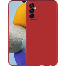 Die Grup Yumuşak Silikon Kılıf, Samsung Galaxy M23 Uyumlu, Klasik Mat Renk