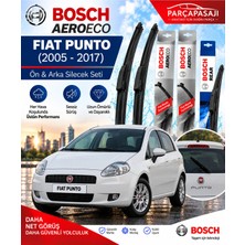 Bosch Fiat Punto Ön Arka Silecek (2005-2017) Aeroeco