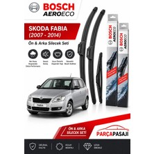 Bosch Skoda Fabia Ön Arka Silecek (2007-2014) Aeroeco