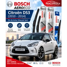Bosch Citroen Ds3 Ön Arka Silecek (2010-2014) Aeroeco