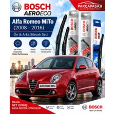 Bosch Alma Mito Ön Arka Silecek (2008-2016) Aeroeco