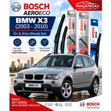 Bosch Bmw X3 Ön Arka Silecek (2003-2010) Aeroeco