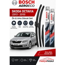 Bosch Skoda Octavia Ön Arka Silecek (2013-2019) Aeroeco