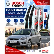 Bosch Ford Focus 2 Ön Arka Silecek (2004-2011) Aeroeco