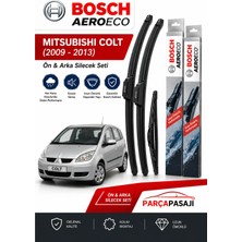 Bosch Mitsubishi Colt Ön Arka Silecek (2009-2013) Aeroeco