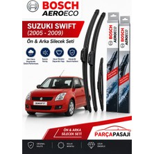 Bosch Suzuki Swift Ön Arka Silecek (2005-2009) Aeroeco