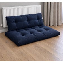 Rual Kadife Döşemelik Kumaştan El Emeği Alt Üst Takım Petek Önü Minder 100X65CM