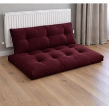 Rual Kadife Döşemelik Kumaştan El Emeği Alt Üst Takım Petek Önü Minder 100X65CM