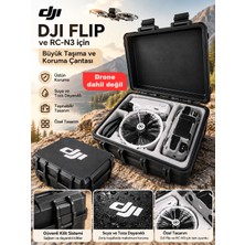 3D Snaxx Djı Flip Uyumlu Büyük Boy Sert Taşıma ve Saklama Kutusu – Djı Rc-N3 Kumanda, Drone ve Aksesuar Organizeri 24X24X14 cm