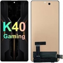 Efnaz Style Poco K40 Gaming Ekran Dokunmatik OLED (Siyah)