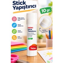 Artlantis Glue Stick Yapıştırıcı Katı Yapıştırıcı 10 gr Ruj Yapıştırıcı 1 Adet Noki Okul Yapıştırıcısı Zararsız Büro Ofis Fotoğraf