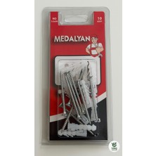 Medalyan Dübelli Vida Seti (No6 Dübel, 3.5X50 Vida)