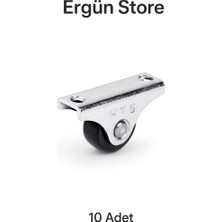 Ergün Store Mini Dar Sabit Teker 10 Adet