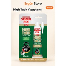 Ergün Store Küçük Perde Rayı Korniş Yapıştırıcısı 60 ml (El ile Sıkılır)