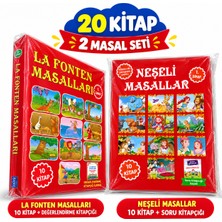 La Fonten Masalları + Neşeli Masallar 1. Sınıf 20 Kitaplık Hikâye Seti – Soru ve Değerlendirme Kitapçığı Ilaveli