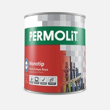Permolit 2.5 L Monotype Antipas Gloss Metallic Silver Gray