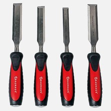 Bauhaus Chisel Set 4 Piece