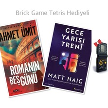 Yapı Kredi Yayınları Roma’nın Beş Günü (Ahmet Ümit Son Kitabı) - Gece Yarısı Treni (Matt Haig Son Kitabı) +2 Aba Kitap Ayracı