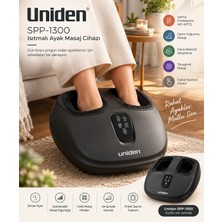Uniden SPP-1300 Isıtmalı Ayak Masaj Aleti Hava Sıkıştırmalı Derin Yoğurma Ayak ve Bacak Masaj Cihazı