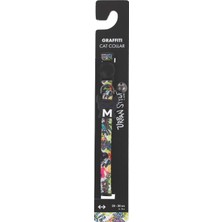 M-Pets Urban Style Graffiti Kedi Boyun Tasması