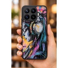 BG AKSESUAR Xiaomi Mi 17T Uyumlu Graffiti Desenli Kamera Korumalı Darbelere Dayanıklı Kılıf