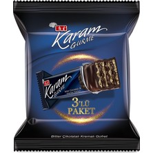 Die Grup Tr Karam Gurme Bitter Çikolatalı Gofret 3 x 50 G