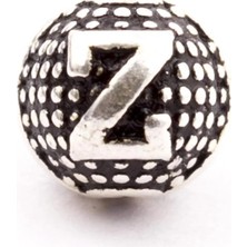 Zero Land Edntrend 8 mm Metal Harf - Metal Tesbih Harfi - Z